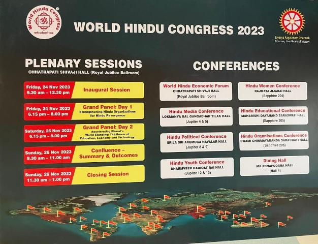 The @WHCongress is the global platform for Hindus to connect, share ideas, inspire one another, and impact the common good.