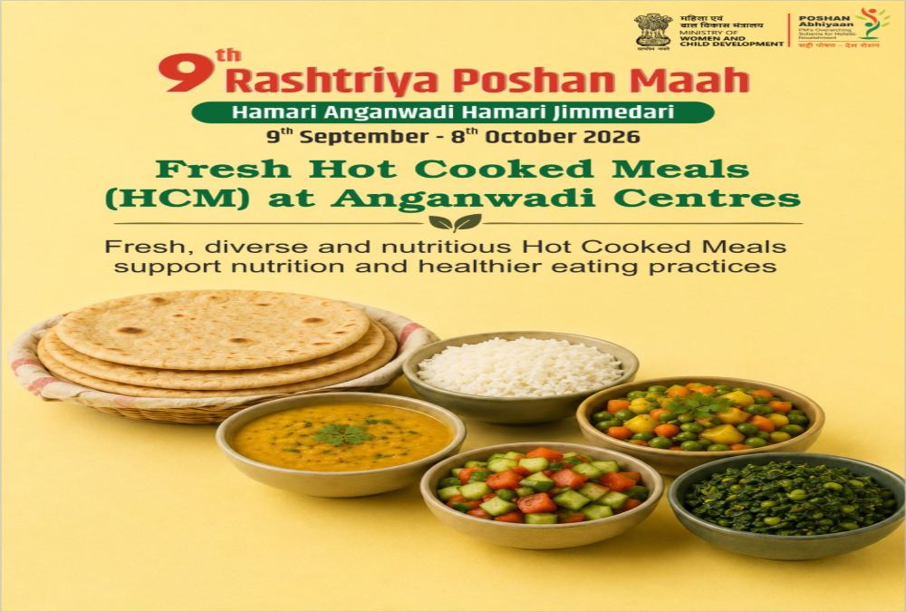 Union Minister Annpurna Devi to Launch Rashtriya Poshan Maah in Varanasi on 9th Sept